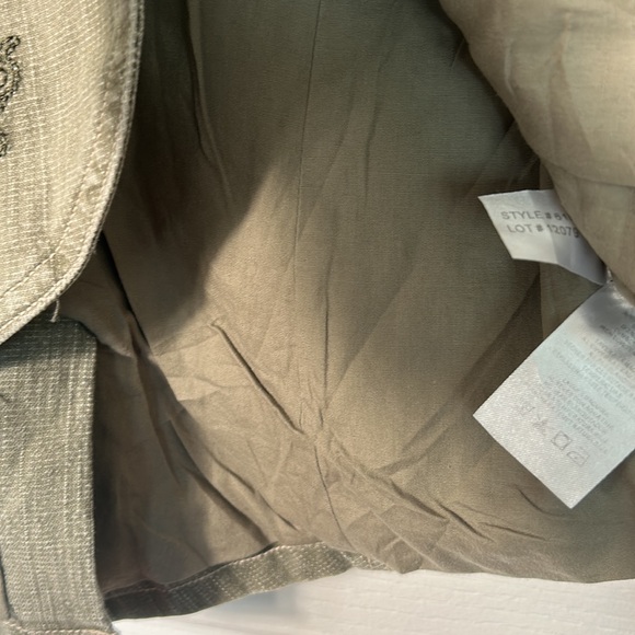 NWT FRENCH DRESSING FDJ STRETCH DENIM JACKET IN LIGHT OLIVE GREEN COLOUR SIZE M - Picture 7 of 8